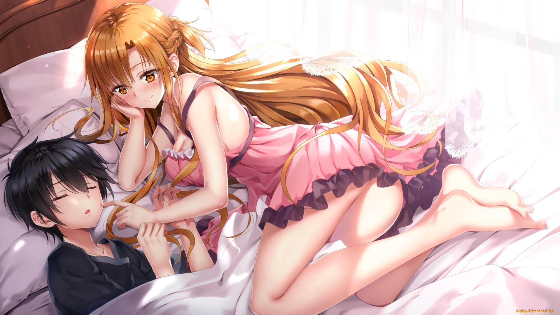 , sword art online, yuuki, asuna, kirigaya, kazuto